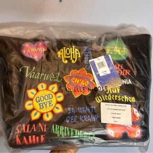 NWT Disney Danielle Nicole It’s a Small World Tote Bag